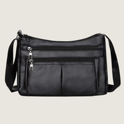 A Bolsa Carafori Ombro & Crossbody une couro tecnológico premium, design minimalista e compartimentos inteligentes. Sofisticação e funcionalidade para o dia a dia.