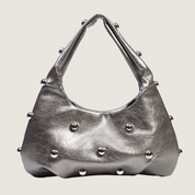 Bolsa feminina Carafori de couro PU premium, leve e refinada, com acabamento minimalista.