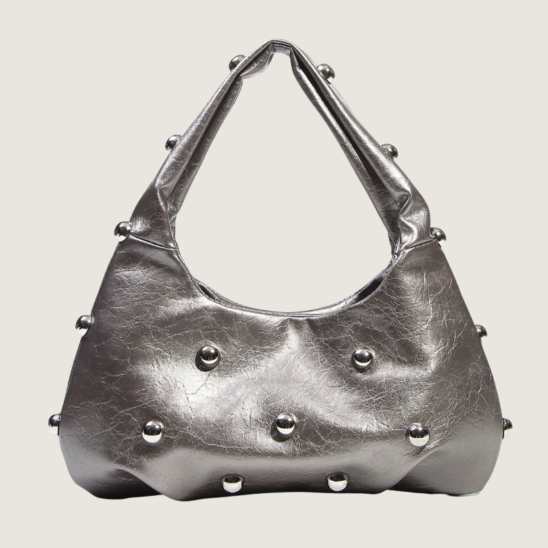 Bolsa feminina Carafori de couro PU premium, leve e refinada, com acabamento minimalista.
