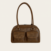 Bolsa Carafori Retro com Bolsos Duplos